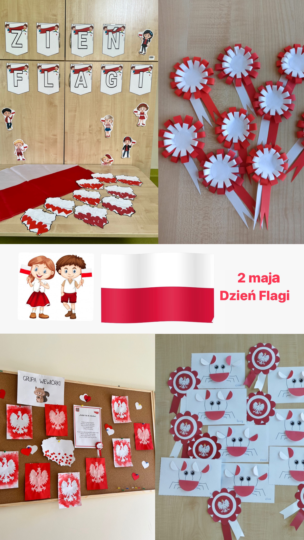 Kolarz zdjęć z&nbsp;obchod&oacute;w dnia flagi